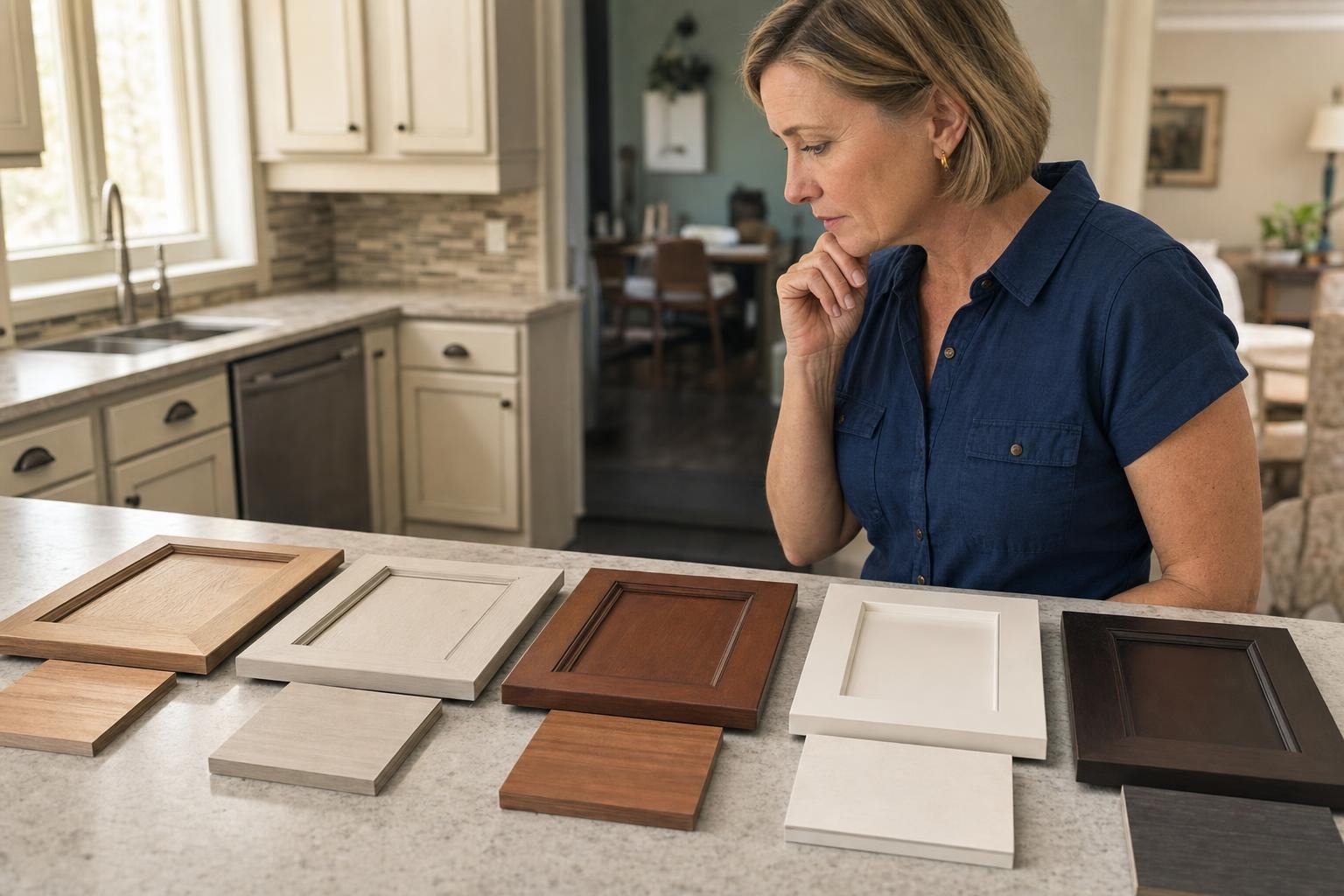 Cabinet refacing vs. cupboard refinishing comparison